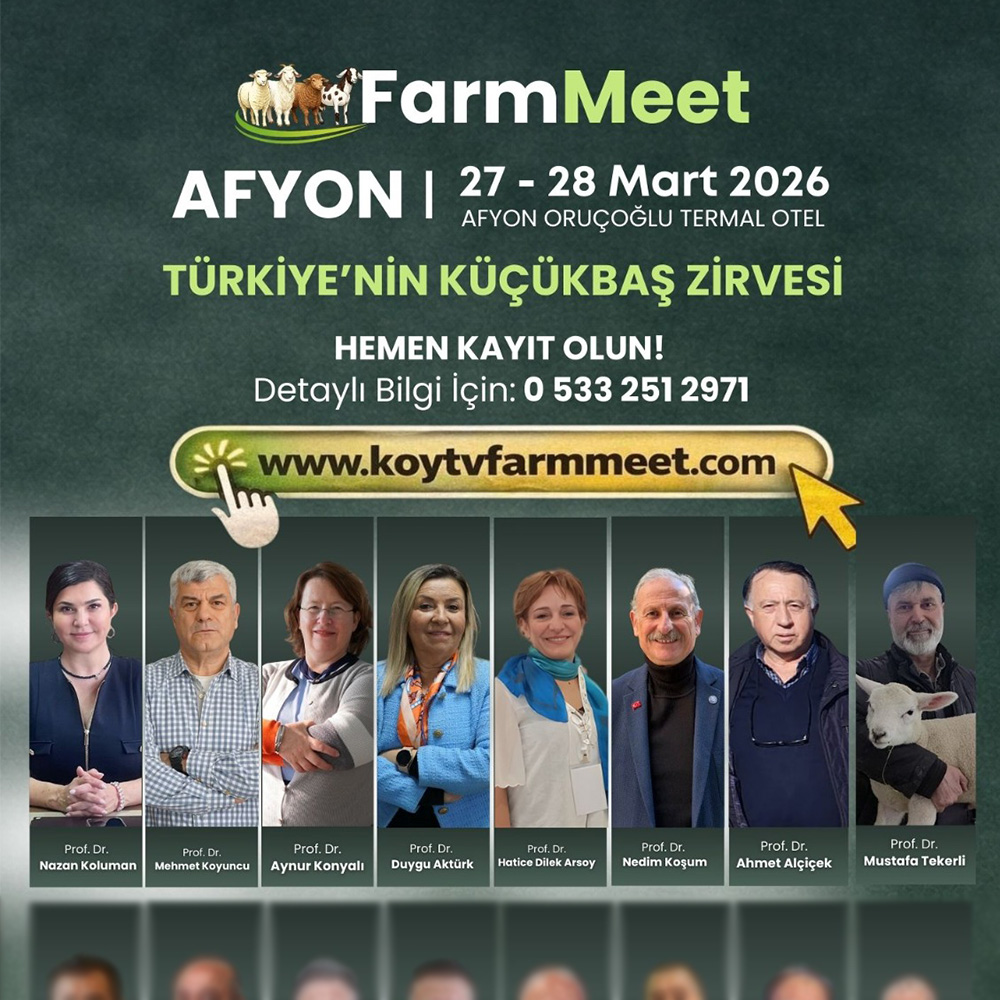 2026 Afyon Küçükbaş Üreticisi Organizasyonu