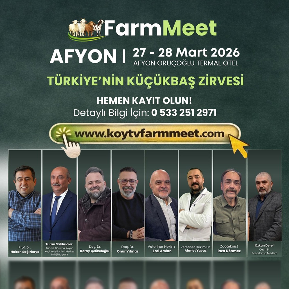 2026 Afyon Küçükbaş Üreticisi Organizasyonu